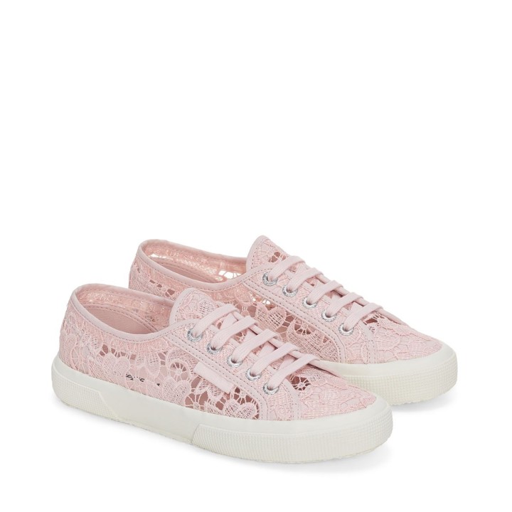 Superga Sneaker "2750 MACRAME", mit transparenter Spitze