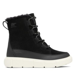 Schneeschuhe Sorel Youth Explorer III Lace Wp 2088511010 Schwarz