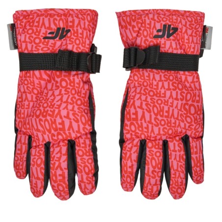 Skihandschuhe 4F 4FJWAW24AFGLF127 Rosa