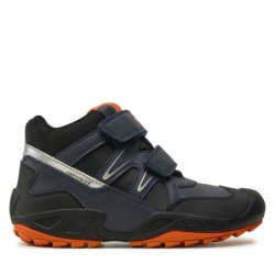 Schnürschuhe Geox Jr New Savage B Abx J261WA 0MEFU C0659 D Dunkelblau