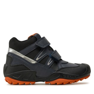 Schnürschuhe Geox Jr New Savage B Abx J261WA 0MEFU C0659 S Dunkelblau