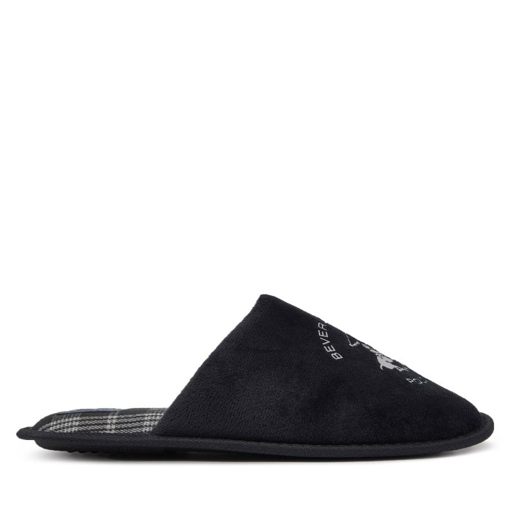 Hausschuhe Beverly Hills Polo Club P4194525 Schwarz