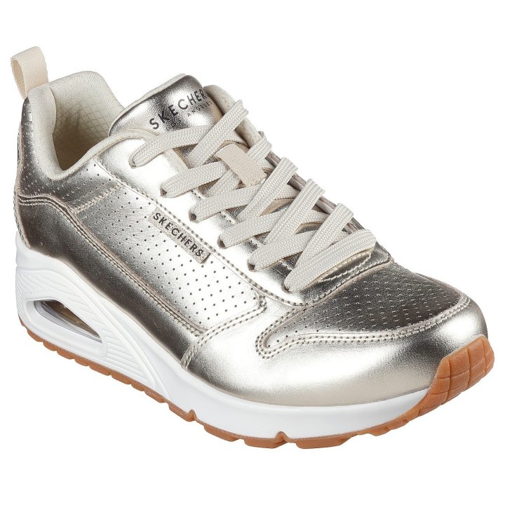 Skechers Sneaker "Uno - Metallixs", Keilsneaker, Plateausneaker, Schnürschuh mit Skech-Air
