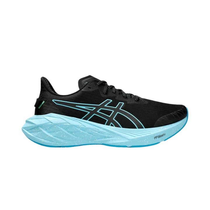 Asics Novablast 4 Lite-Show Schuhe Schwarz Blau, Größe 46,5 - EUR