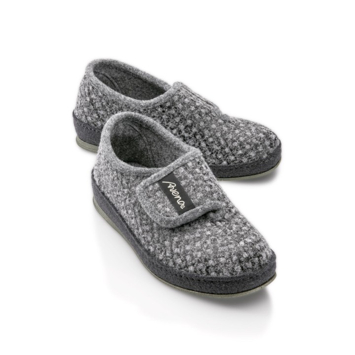 Wollfilz-Klettslipper