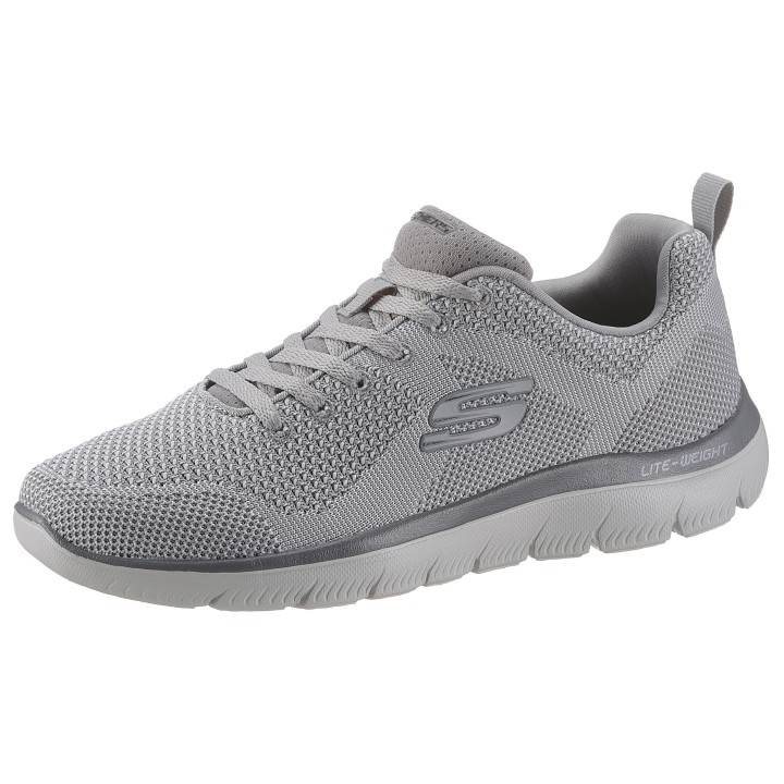 Skechers Sneaker "SUMMITS", mit gepolstertem Schaftrand, Freizeitschuh, Halbschuh, Schnürschuh