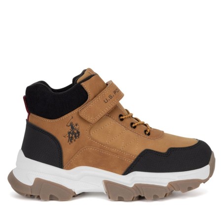 Schnürschuhe U.S. Polo Assn. KASPER001K/DY1 Braun