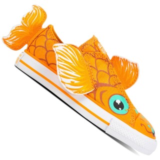 Converse CT All Star Creatures OX Infant Kinder-Schuhe Field Orange