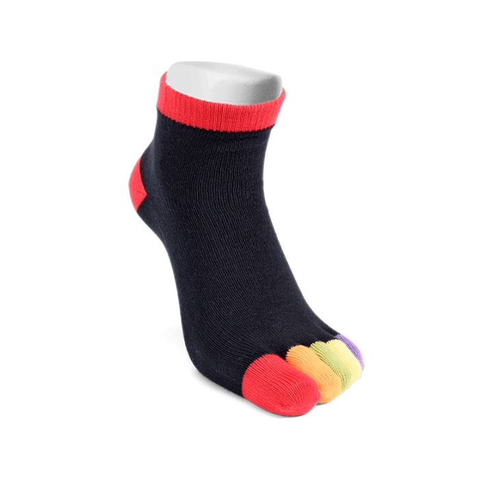 Zehensocken Rainbow