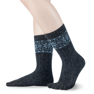 Snowflakes Zehensocken