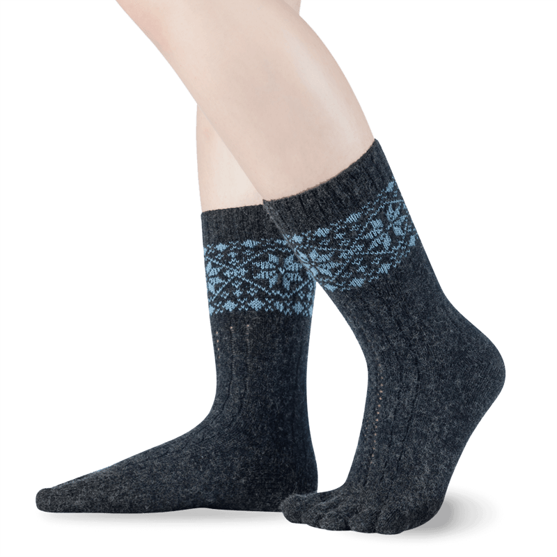 Snowflakes Zehensocken