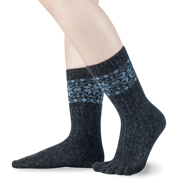Snowflakes Zehensocken