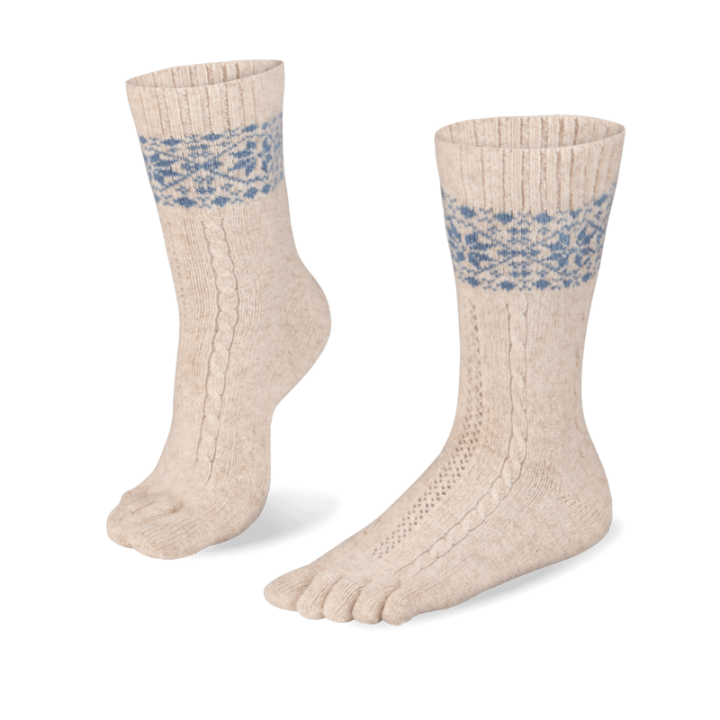 Snowflakes Zehensocken