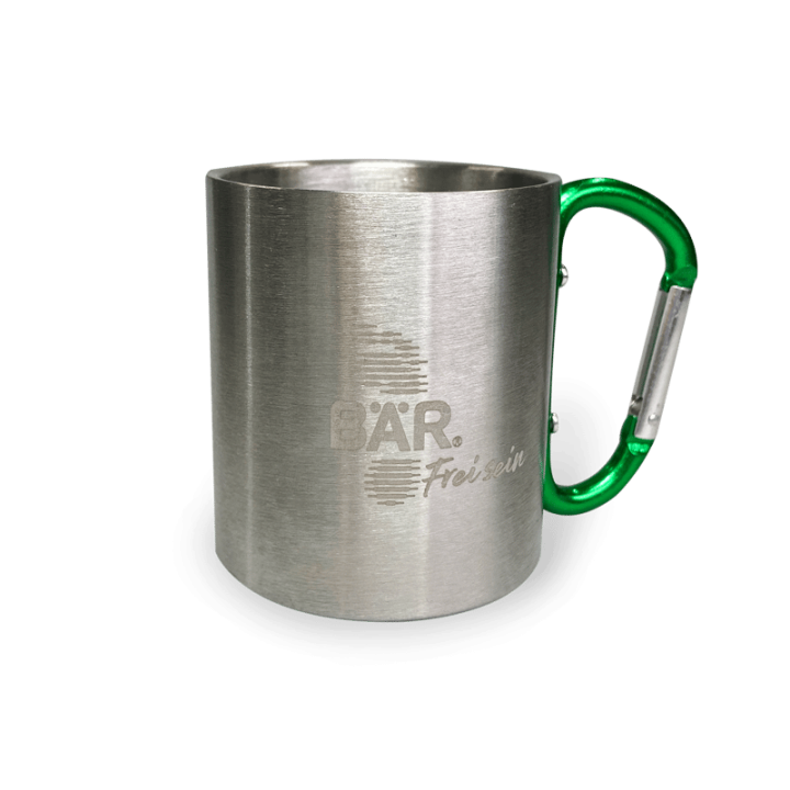 Bär Tasse Edelstahl
