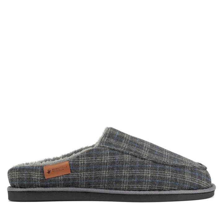 Hausschuhe Beverly Hills Polo Club P4194527 Grau