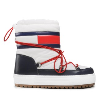 Schneeschuhe Tommy Jeans Snowboot Low EN0EN02162 Weiß