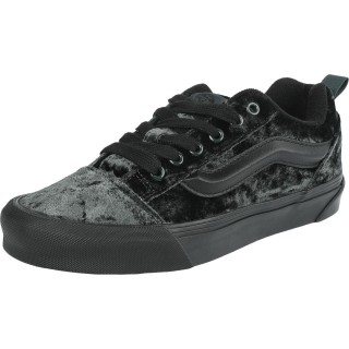 Vans Sneaker - Knu Skool Velvet Touch Scarab - EU37 bis EU39 - für Damen - Größe EU37 - schwarz