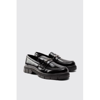 Loafer mit dicker Sohle - Schwarz - 41, Schwarz