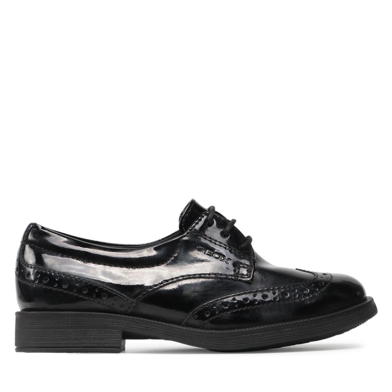 Halbschuhe Geox J Agata D J8449D 00066 C9999 M Schwarz