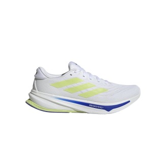 Adidas Supernova Rise 2 Schuhe Weiß Gelb SS25, Größe UK 7