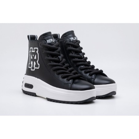 Replay Sneaker "AQUA 2 RY", High Top Sneaker, Keilboots, mit Anziehlasche und Plateausohle