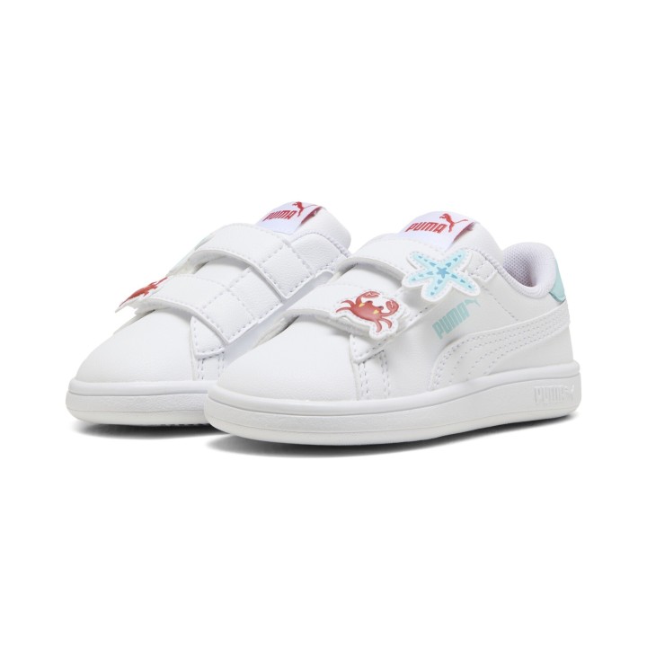 PUMA Sneaker "Smash 3.0 Badges Sneakers Mädchen"