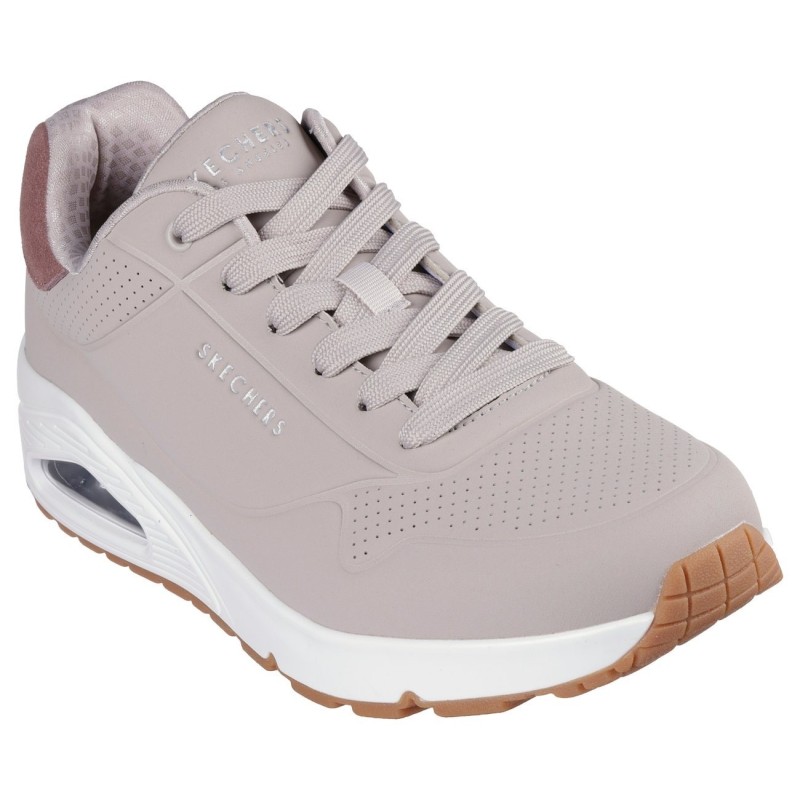 Skechers Sneaker "UNO-SUITED ON AIR", Freizeitschuh, Halbschuh, Schnürschuh mit modischer Keilsohle