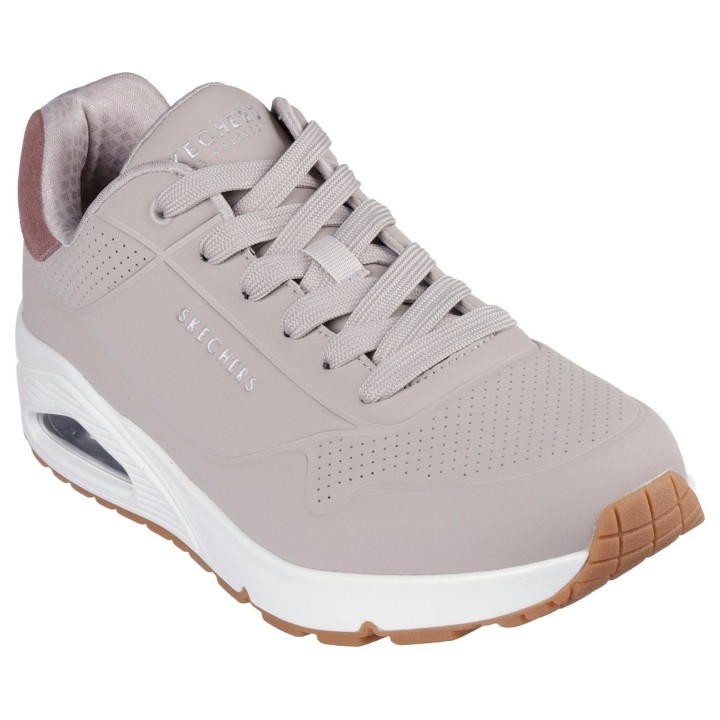 Skechers Sneaker "UNO-SUITED ON AIR", Freizeitschuh, Halbschuh, Schnürschuh mit modischer Keilsohle