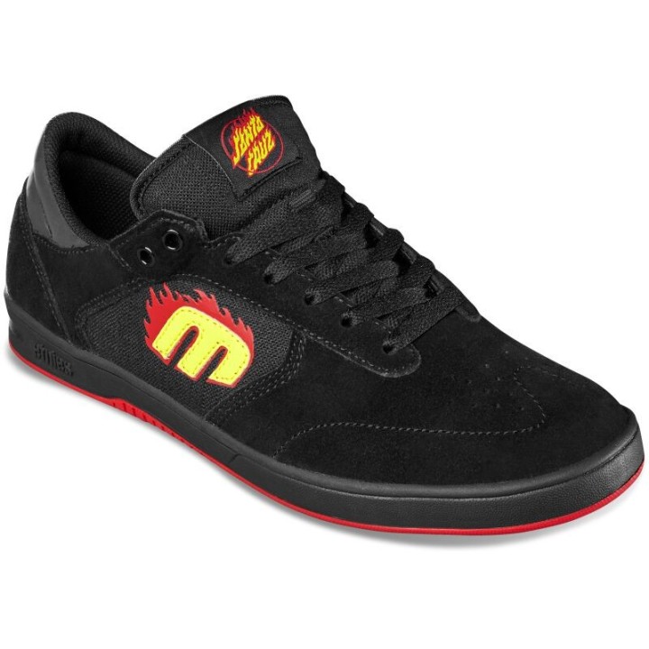 Etnies Sneaker - WINDROW X SANTA CRUZ FLAME - EU41 bis EU47 - für Männer - Größe EU41 - schwarz