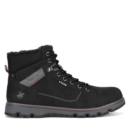 Schnürschuhe Beverly Hills Polo Club 23AB520 Schwarz