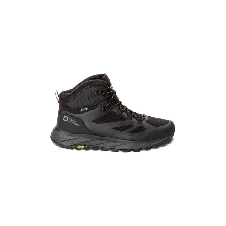 Jack Wolfskin Terraventure Texapore Mid Men Wasserdichte Wanderschuhe Herren 45.5 black black