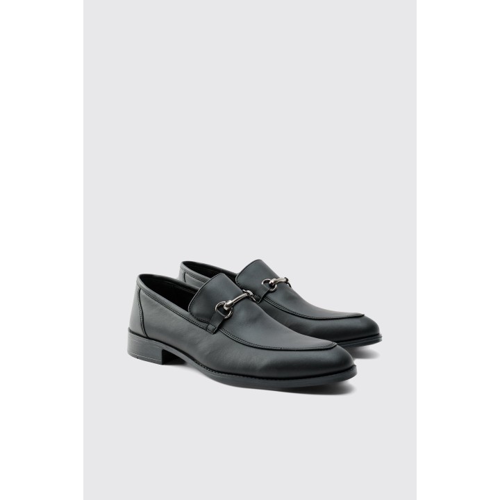 Kunstleder-Loafer - Schwarz - 41, Schwarz