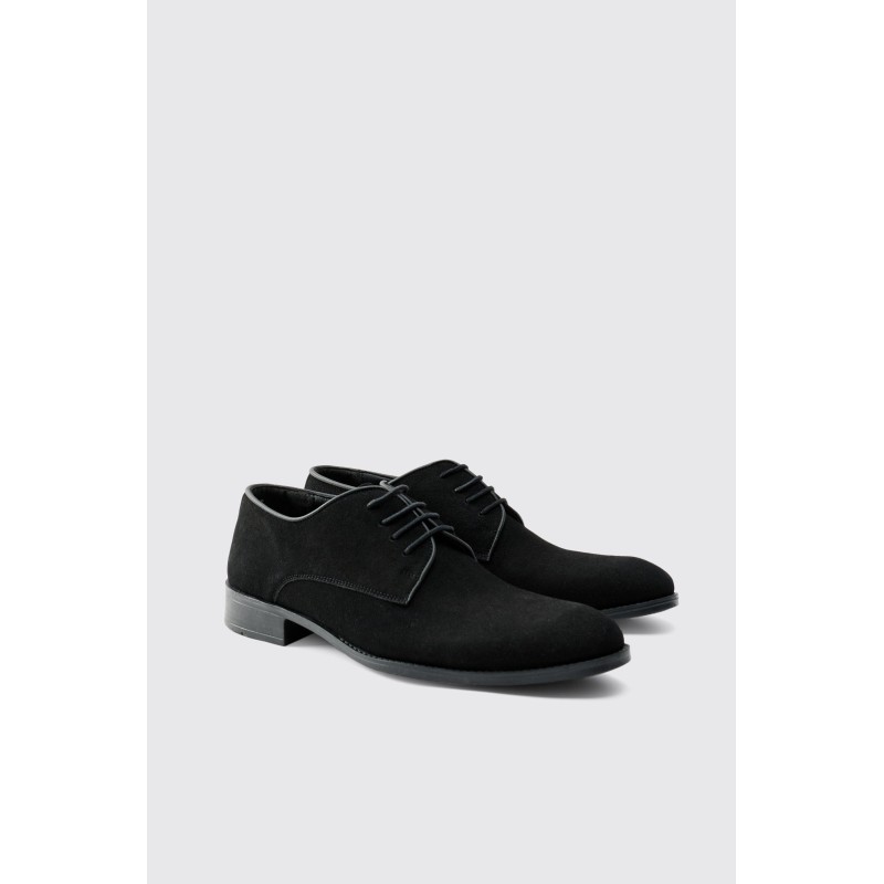 Schuhe aus Wildlederimitat - Schwarz - 41, Schwarz