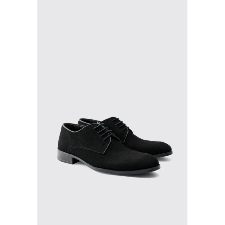 Schuhe aus Wildlederimitat - Schwarz - 41, Schwarz