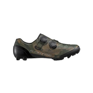 Shimano S-PHYRE SH-XC903 Grün Braun Schuhe, Größe 41 - EUR
