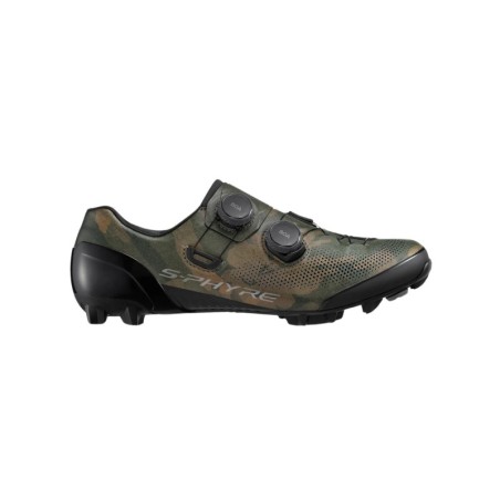 Shimano S-PHYRE SH-XC903 Grün Braun Schuhe, Größe 41 - EUR