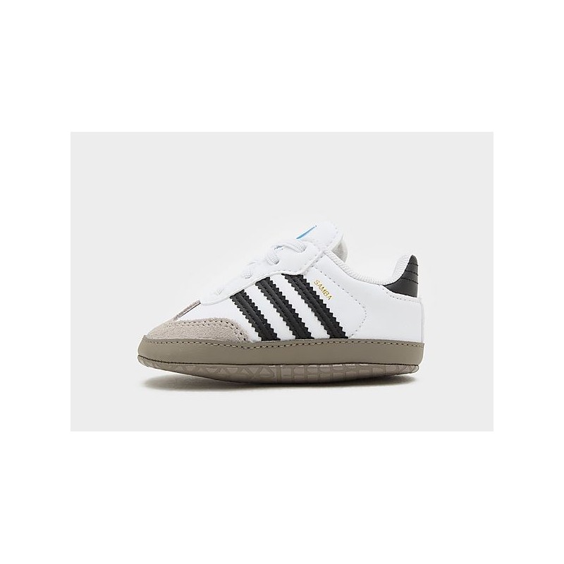 adidas Originals Samba Crib Infant - White - Kids, White
