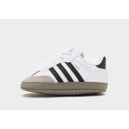 adidas Originals Samba Crib Infant - White - Kids, White