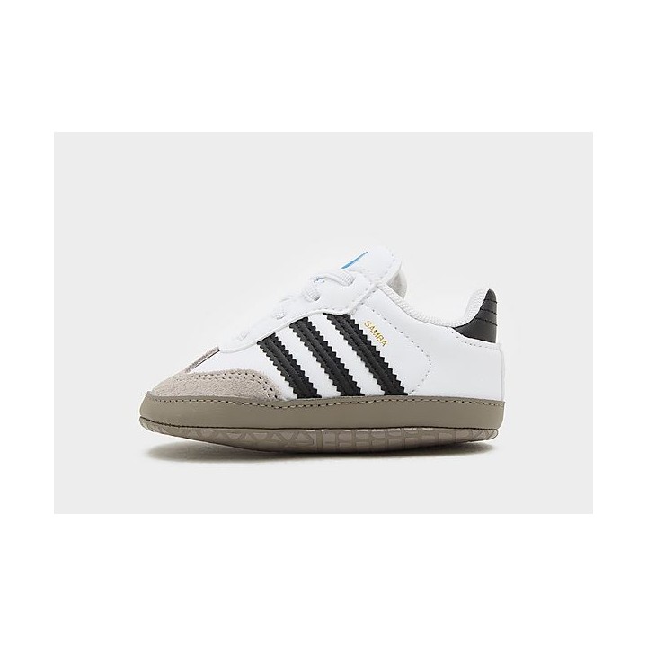 adidas Originals Samba Crib Infant - White - Kids, White