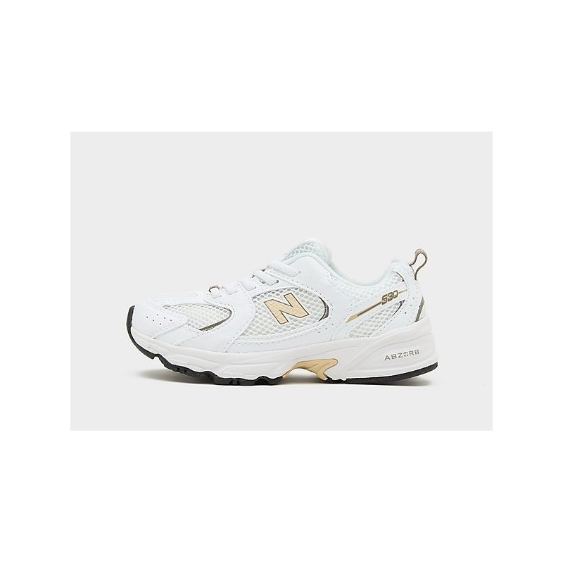 New Balance 530 Kleinkinder - White, White