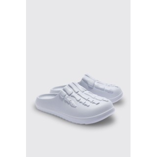 Perforierte Mules mit Skelett-Print - Grau - 43, Grau