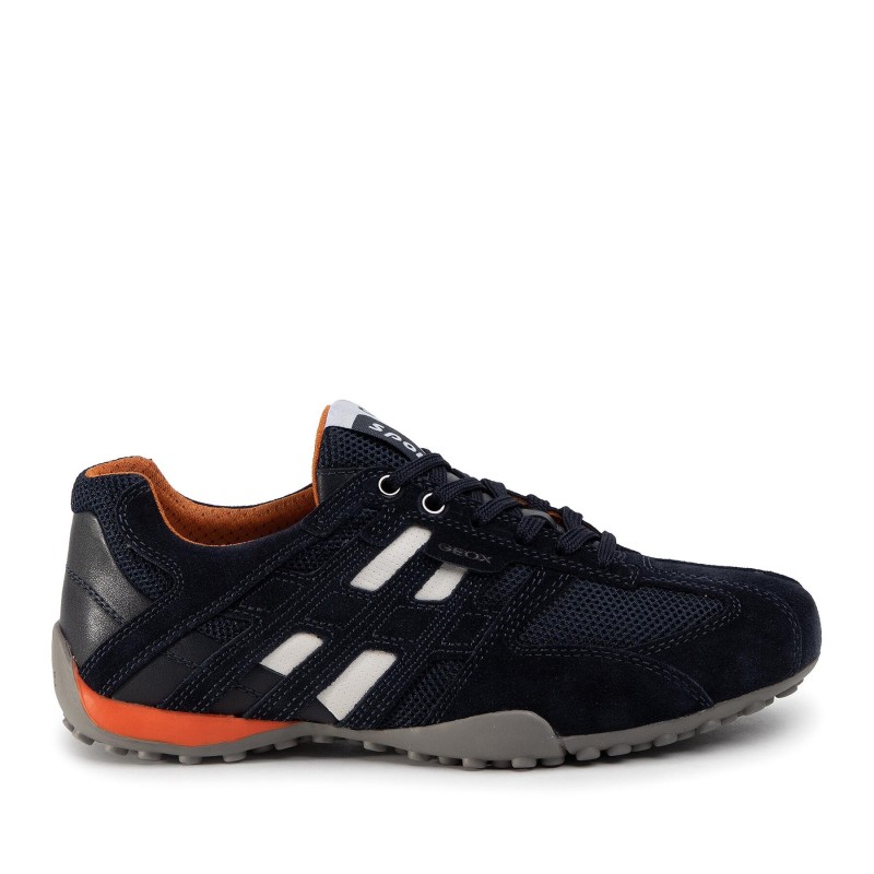 Halbschuhe Geox U Snake K U4207K 02214 C4002 Dunkelblau