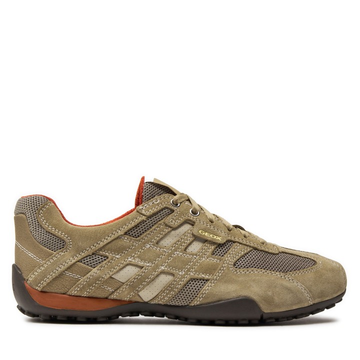 Halbschuhe Geox U Snake K U4207K 02214 C0845 Beige