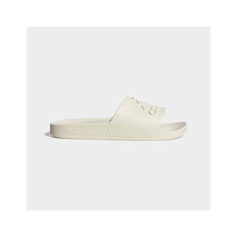 Adidas adilette Herren Flip-Flops und Sandalen - Weiß - Größe: 36 2/3 - Netz/Synthetik - Foot Locker
