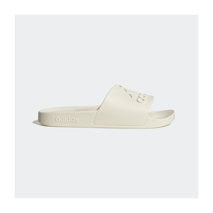 Adidas adilette Herren Flip-Flops und Sandalen - Weiß - Größe: 36 2/3 - Netz/Synthetik - Foot Locker