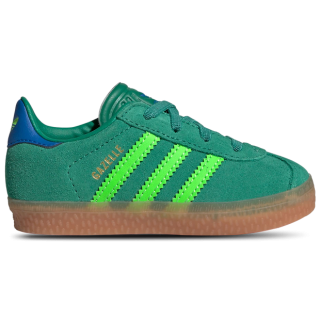 Adidas Gazelle Unisex Schuhe - Grün - Größe: 19 - Leder - Foot Locker