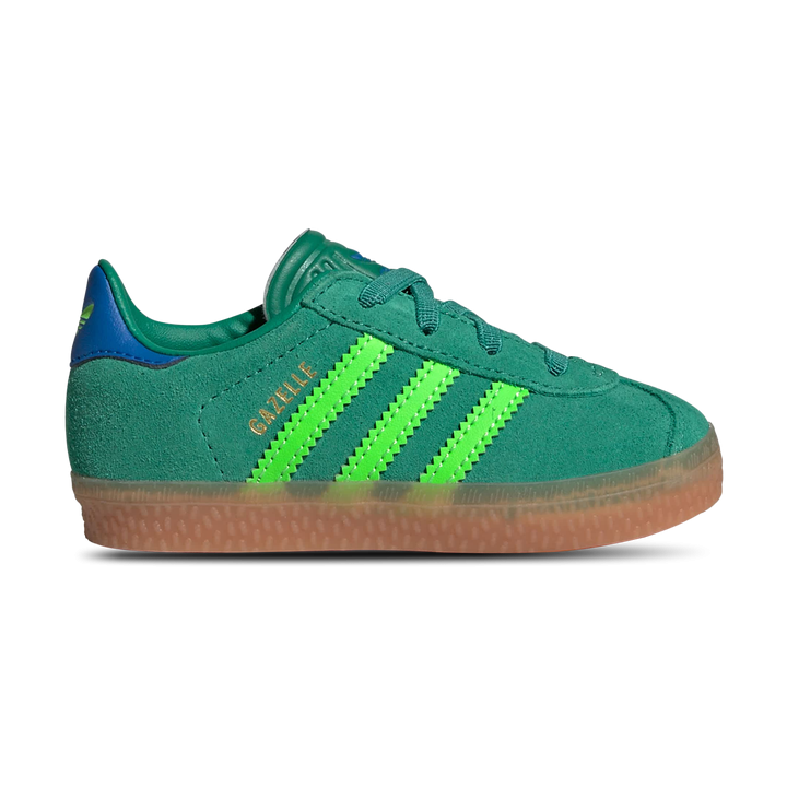 Adidas Gazelle Unisex Schuhe - Grün - Größe: 19 - Leder - Foot Locker