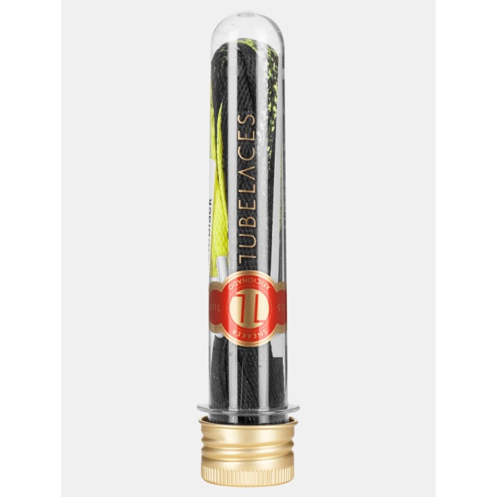 Tubelaces Gold Flat Splatter Pack (pack Of 5 Pcs.) Shoelaces