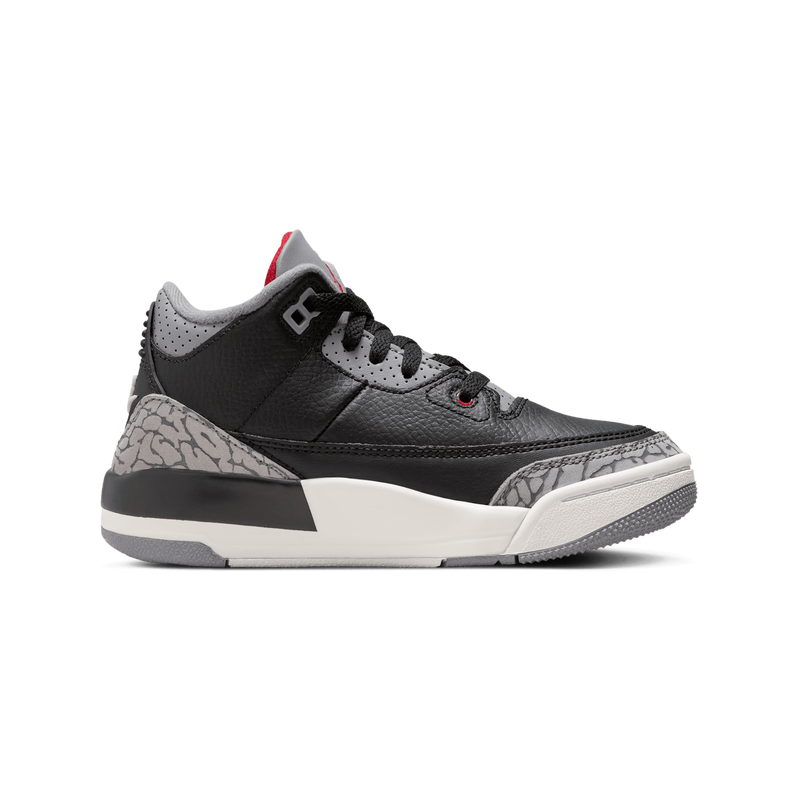 Jordan Aj3 Retro Unisex Schuhe - Schwarz - Größe: 35 - Leder - Foot Locker