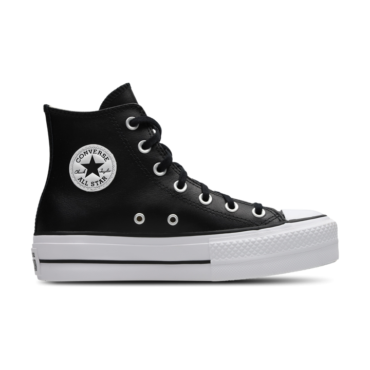 Converse Ctas Lift Platform High Damen Schuhe - Schwarz - Größe: 35 - Textil, Synthetik - Foot Locker